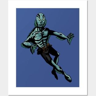 Abe Sapien Posters and Art